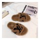 Louis Vuitton Bom Dia Flat Mules Shearling 1A8CXB