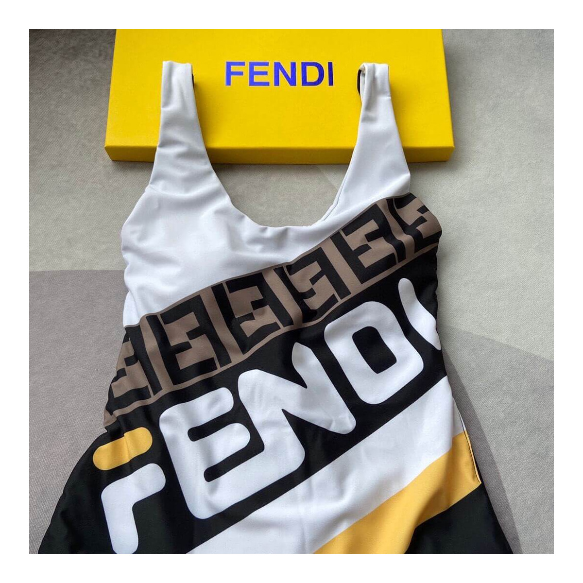 Fendi x Fila One Piece Swimsuit B924