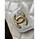 Chanel Hobo Bag in Shiny Crumpled Calfskin AS3690