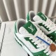 Louis Vuitton LV Trainer Sneaker Signature Green White 1AANG3