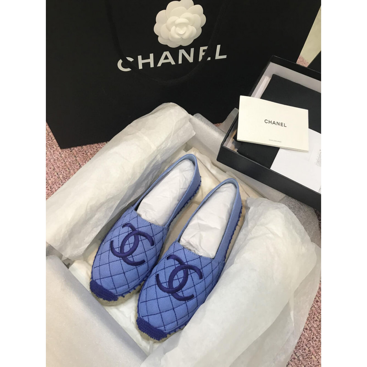 Chanel Quilted Espadrilles G32910