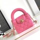 Chanel Jersey Quilted Nano Kelly Shopper Bag AP3435