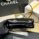 Chanel 22 Mini Bag Shiny Crumpled Calfskin with Pearl Chain AS3980