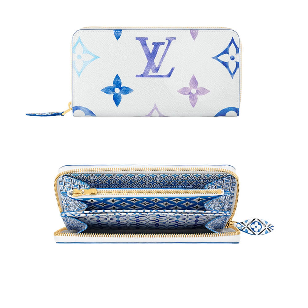 Louis Vuitton Monogram Flower Patterns Zippy Wallet M82384 M82385