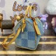 Louis Vuitton Speedy 25 Damier Denim 3D N40700