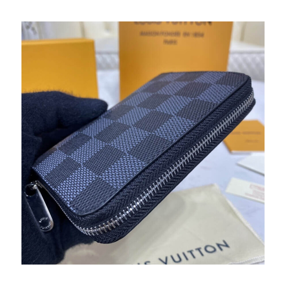 Louis Vuitton Damier Graphite Zippy Coin Purse N60067