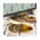 Gucci GG Disney x Gucci Low-Top Sneaker 875604 Yellow