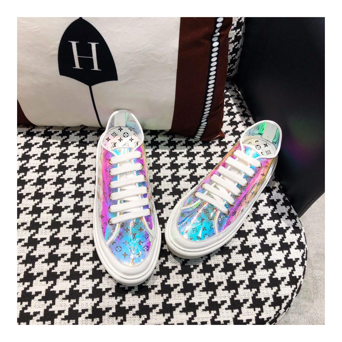 Louis Vuitton Rainbow PVC Sneakers