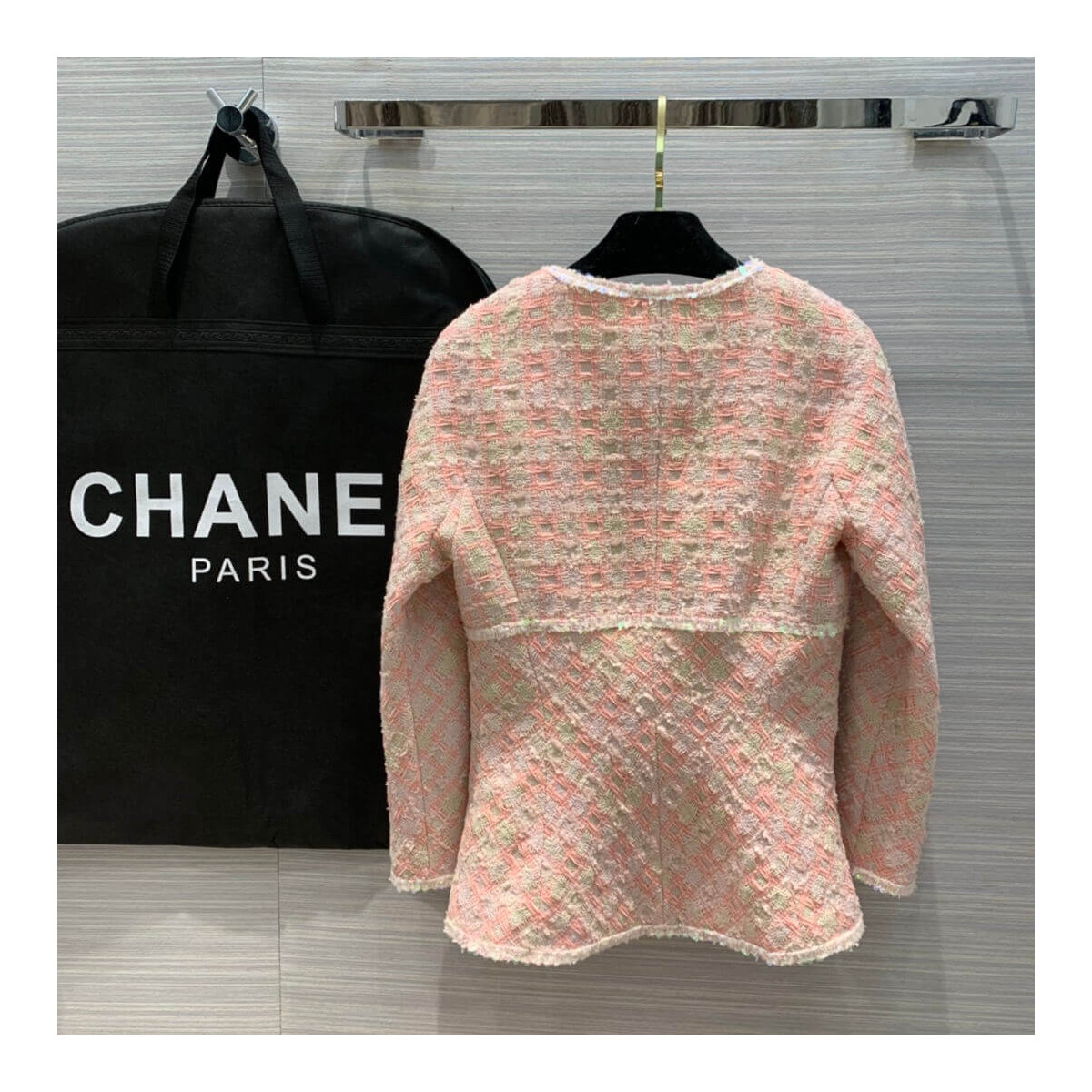 Chanel Vintage Tweed Jacket and Skirt Set A985060