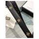 Gucci Calfskin Bees And Stars Print Belt 35mm 495125 Black