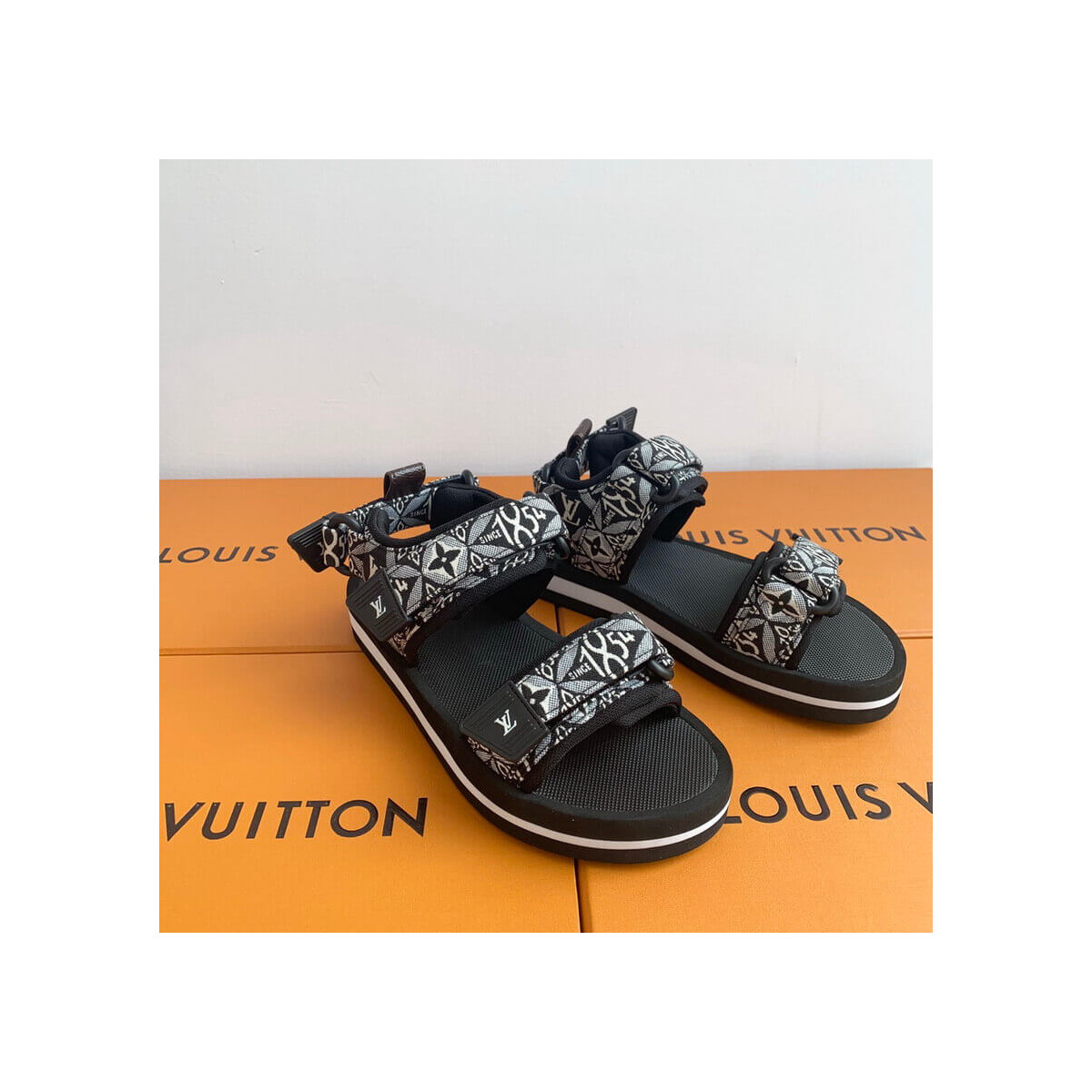 Louis Vuitton Since 1854 Paseo Flat Sandal