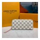 Louis Vuitton Damier Azur Clemence Wallet N61210 N61264