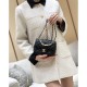 Chanel Mini Flap Bag with Pearl Top Handle Chain AS4385