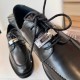 Hermes Calfskin First Derby Shoe H222945