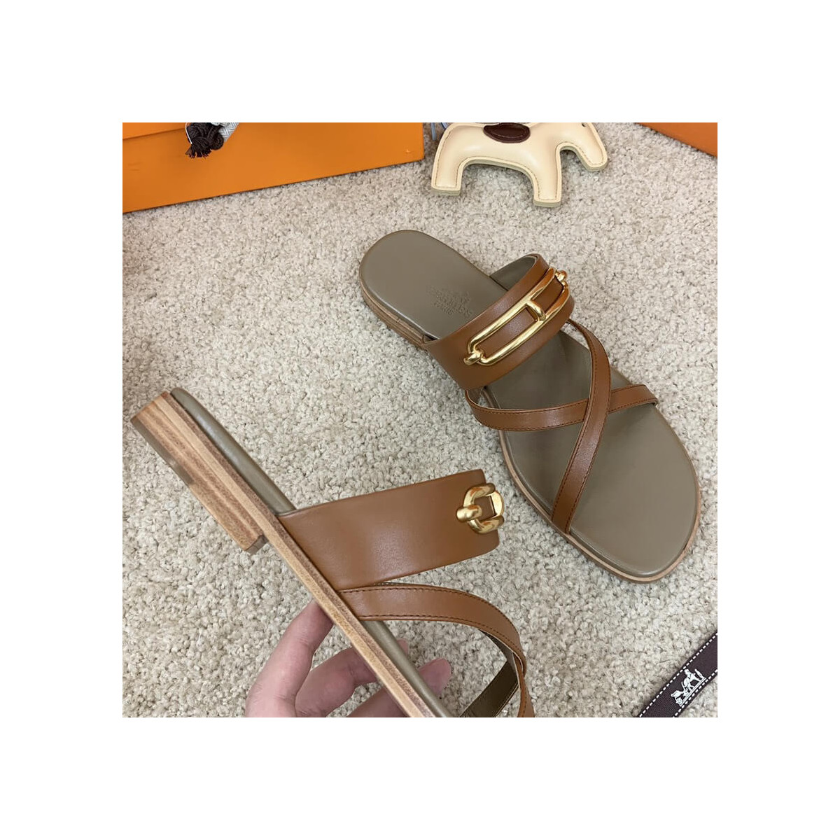 Hermes Claire Sandal H211039