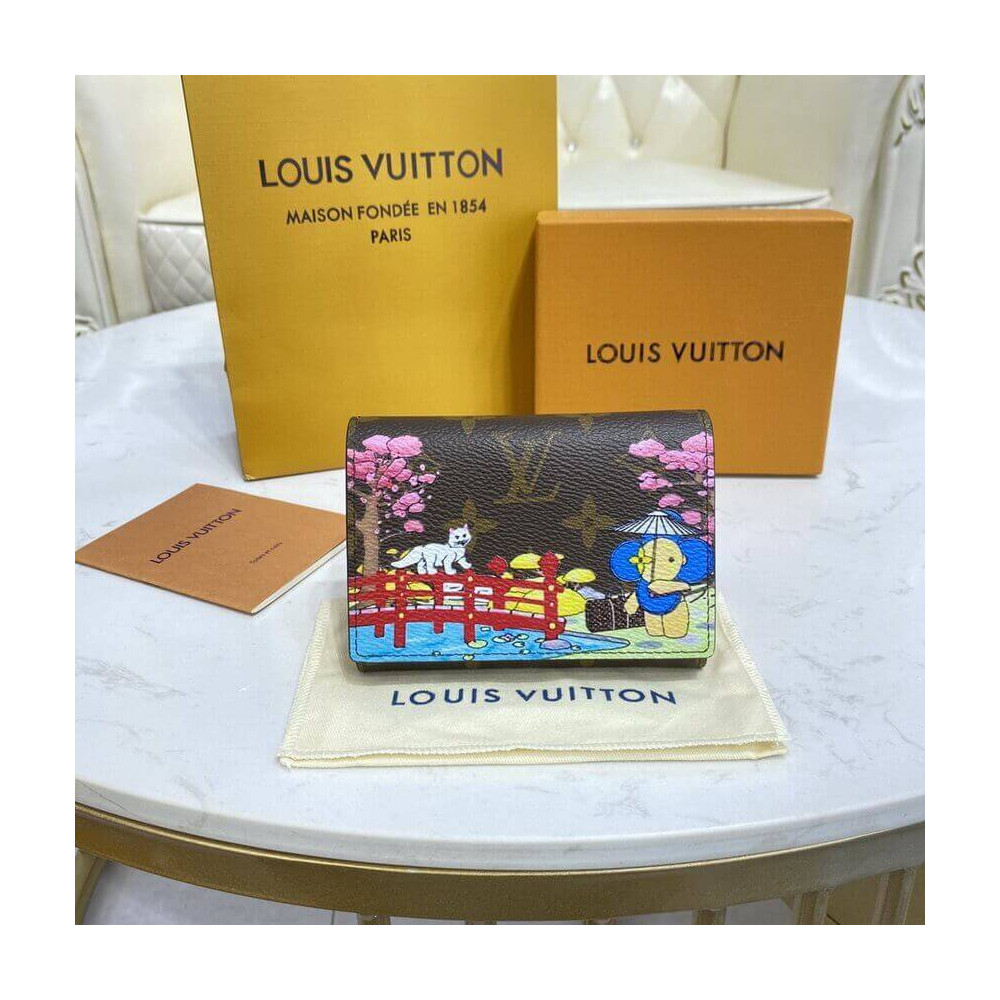 Louis Vuitton Monogram Canvas Victorine Wallet M80873