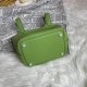 Hermes Picotin Lock Bag in Taurillon Clemence Vert Criquet