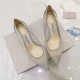 Jimmy Choo 6.5cm Glitter Tulle Stiletto Pumps 513800