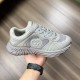 Gucci Ripple Trainer in Grey Leather 771653