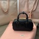 Miu Miu Arcadie Leather Bag 5BB142 Black