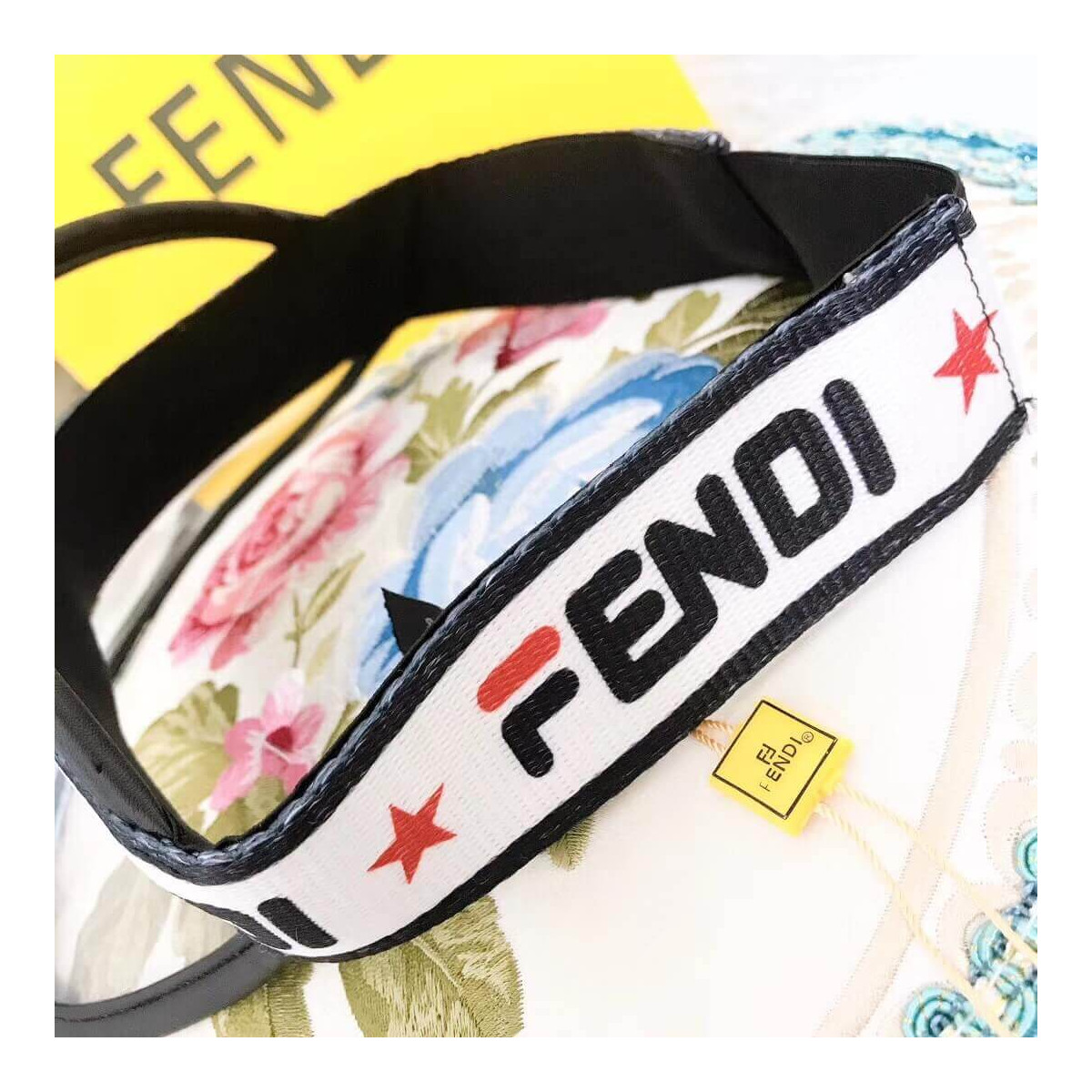 Fendi Transparent Logo Visor Cap FD-003