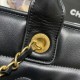 Chanel Deauville Calfskin Small Shopping Bag AS3257 Black