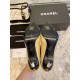 Chanel Lambskin &amp; Grosgrain 8.5cm Heel Pumps G35536