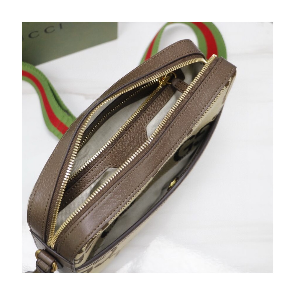 Gucci Messenger Bag With Jumbo GG 675891