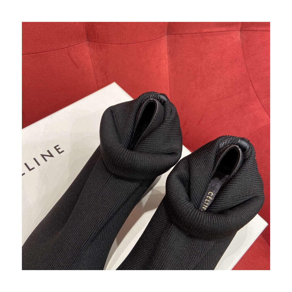 Celine 7cm Sock Ankle Boots 179425