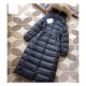 Moncler Hudson Long Puffer Coat w/ Fur Hood F209