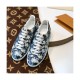 Louis Vuitton Leather Printed Frontrow Sneaker 1A5N7W