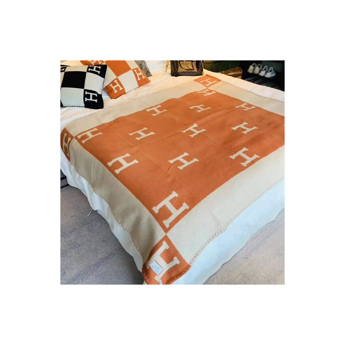 Hermes Avalon Throw Blanket H102668