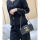 Chanel 24C Quilted Lambskin Baguette Bag AS4611