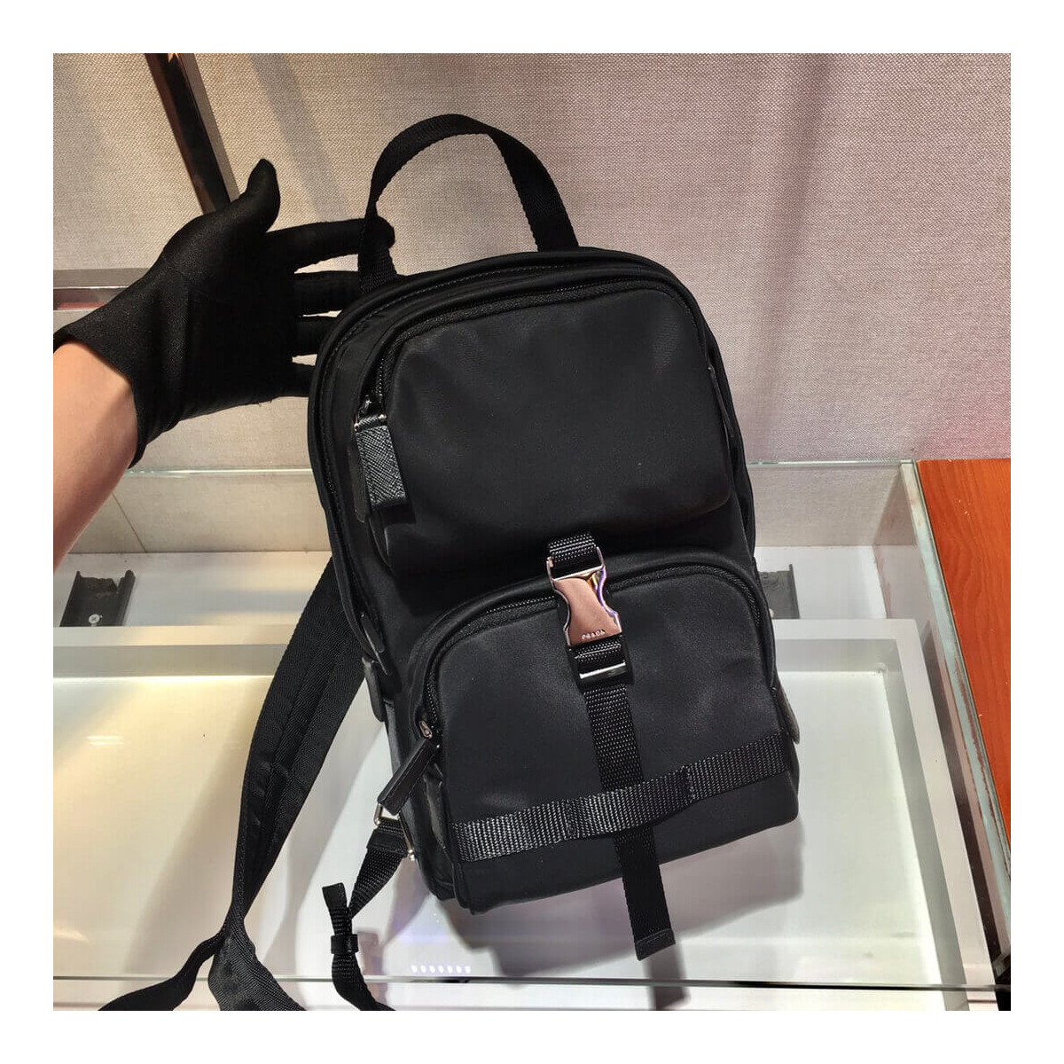 Prada Nylon Backpack 2VZ013