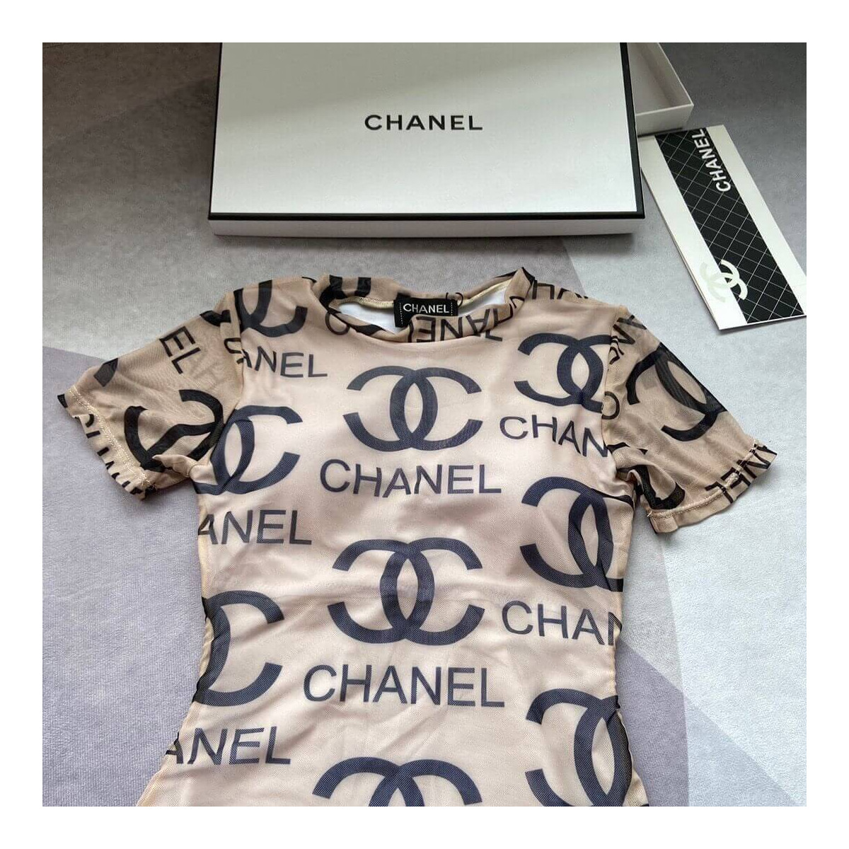 Chanel Short Sleeve Swimsuit P62755