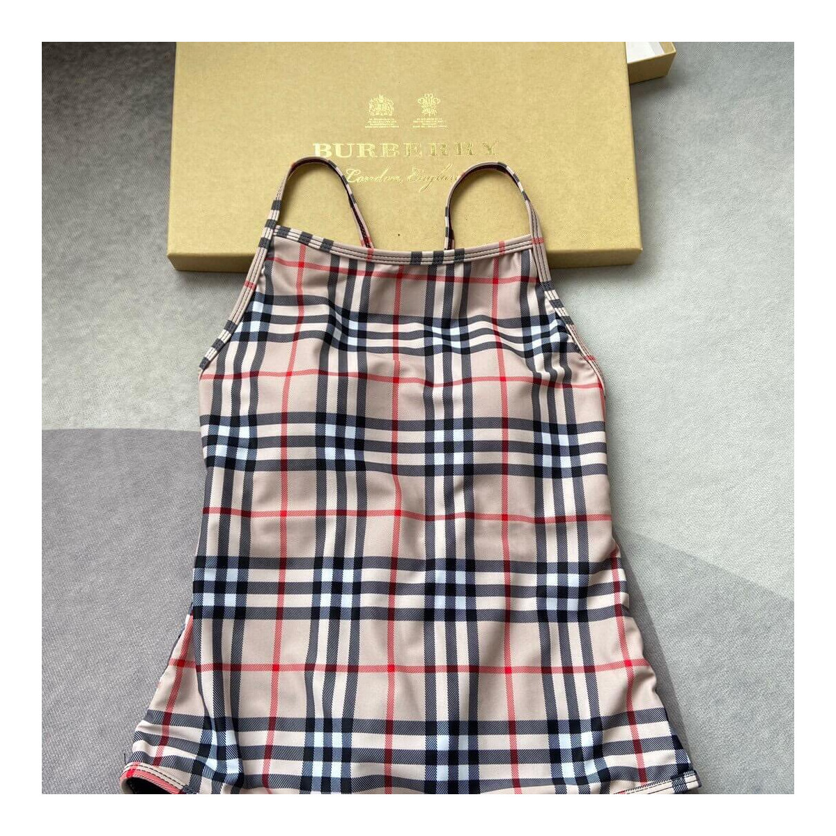 Burberry Vintage Check One Piece Swimsuit 80090091