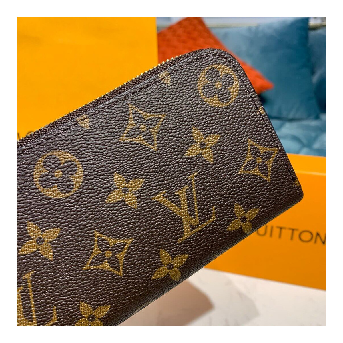 Louis Vuitton Monogram Clemence Wallet M60742 M61298