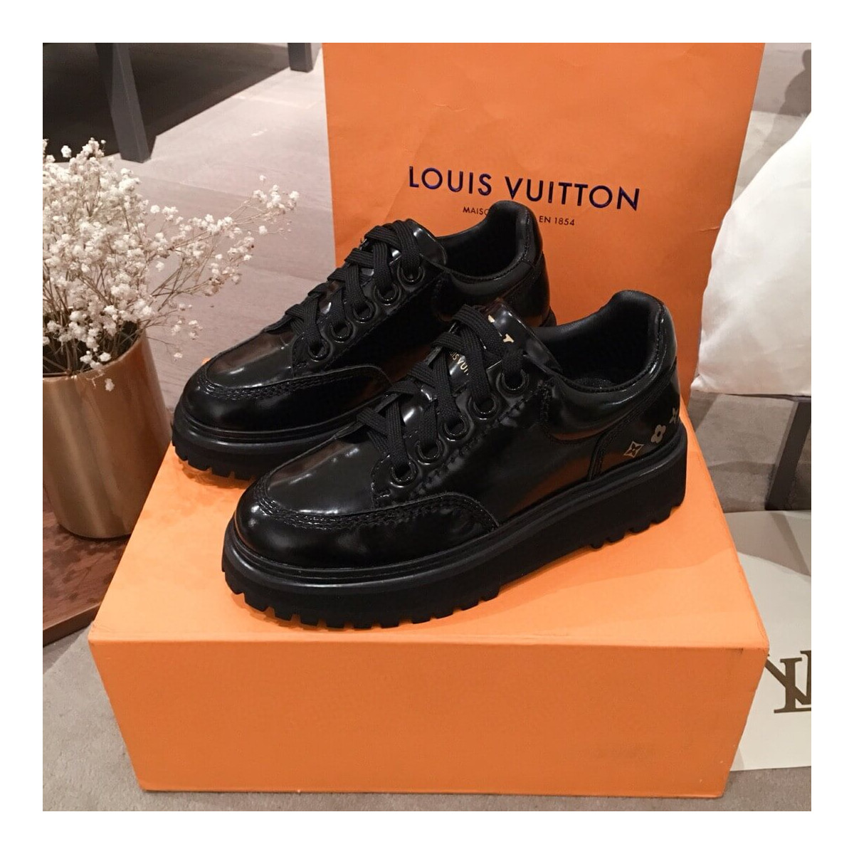 Louis Vuitton Beverly Hills Sneaker 1A46OW Black