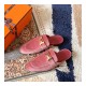 Hermes Oz Mule In Suede Goatskin H19217