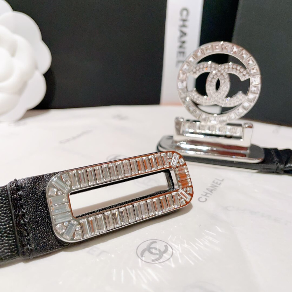 Chanel Elastic Waistbelt Black AA8931