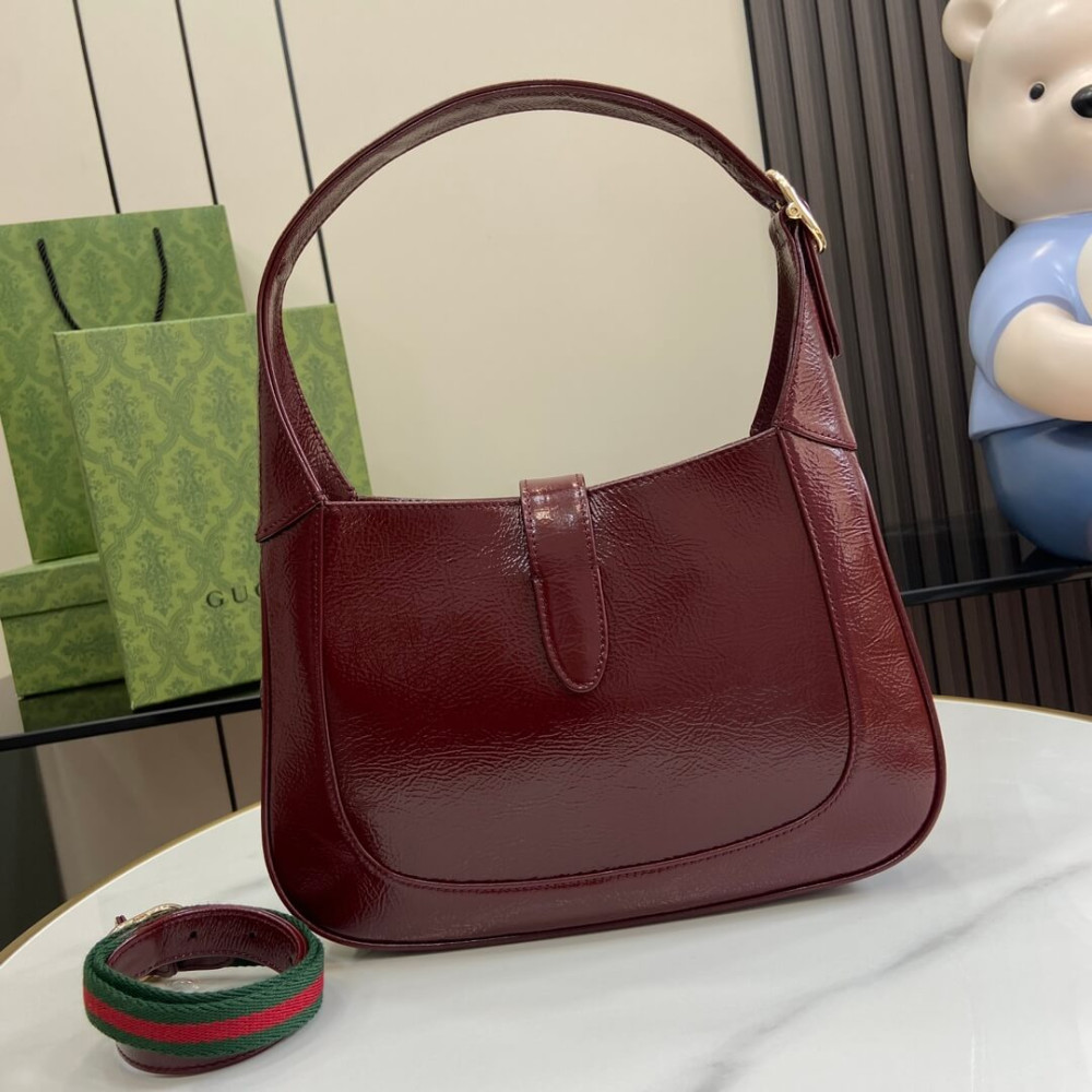 Gucci Jackie Small Shoulder Bag 782849 Patent Leather