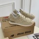 New Balance 574 x Miu Miu Denim Sneakers 5E765D