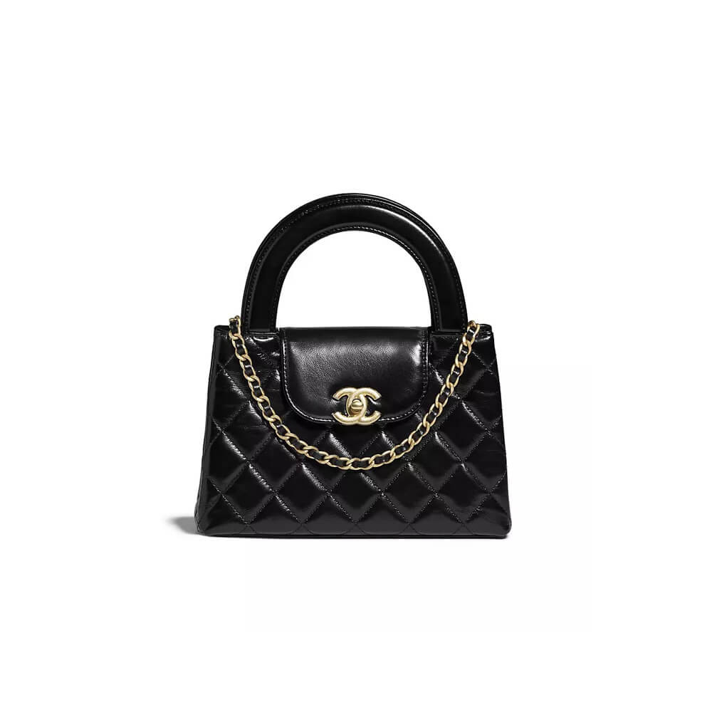 Chanel Kelly Mini Shopping Bag AS4416 Shiny Aged Calfskin