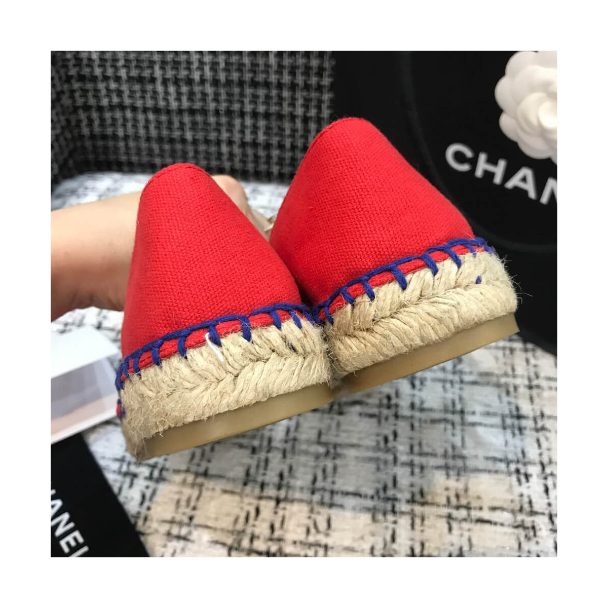 Chanel Quilted Espadrilles G32910