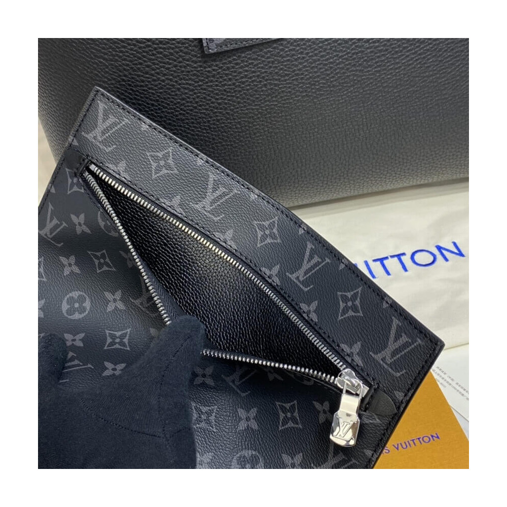 Louis Vuitton Taurillon Leather Cabas Voyage M52817