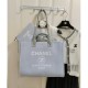 Chanel Deauville Shopping Bag in Mixed Fibers AS3351 Grey