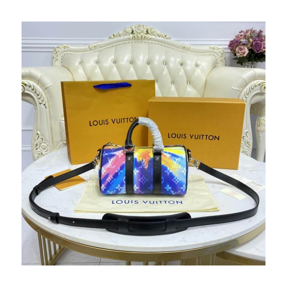 Louis Vuitton Colorful Diffuse Keepall XS M45788