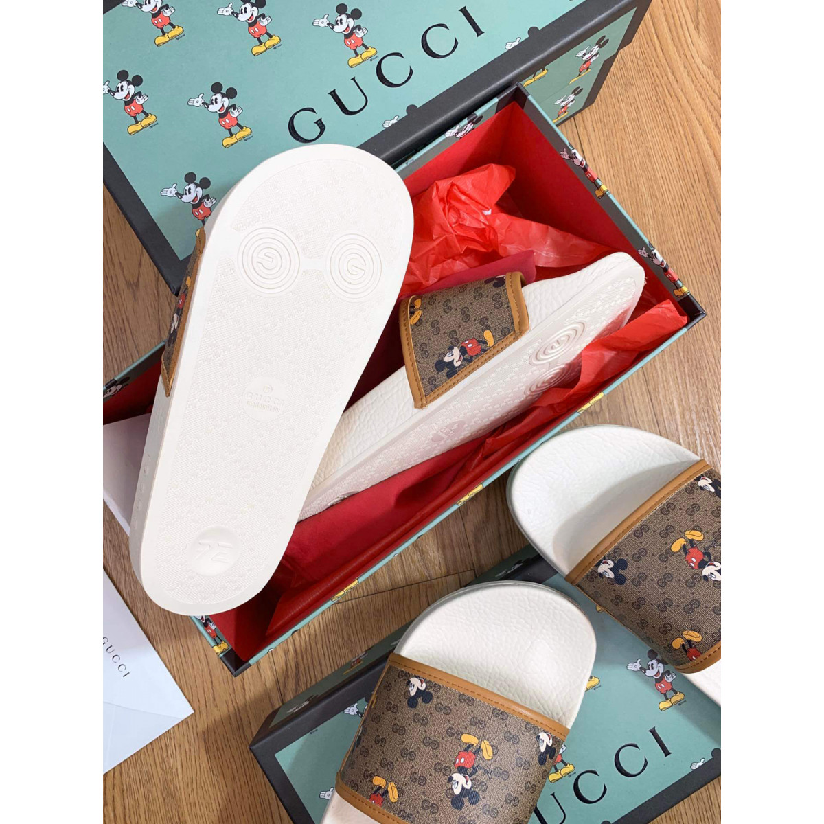 Gucci  GG Disney x Gucci slide 602075