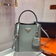 Prada Saffiano Leather Medium Panier Bag 1BA212