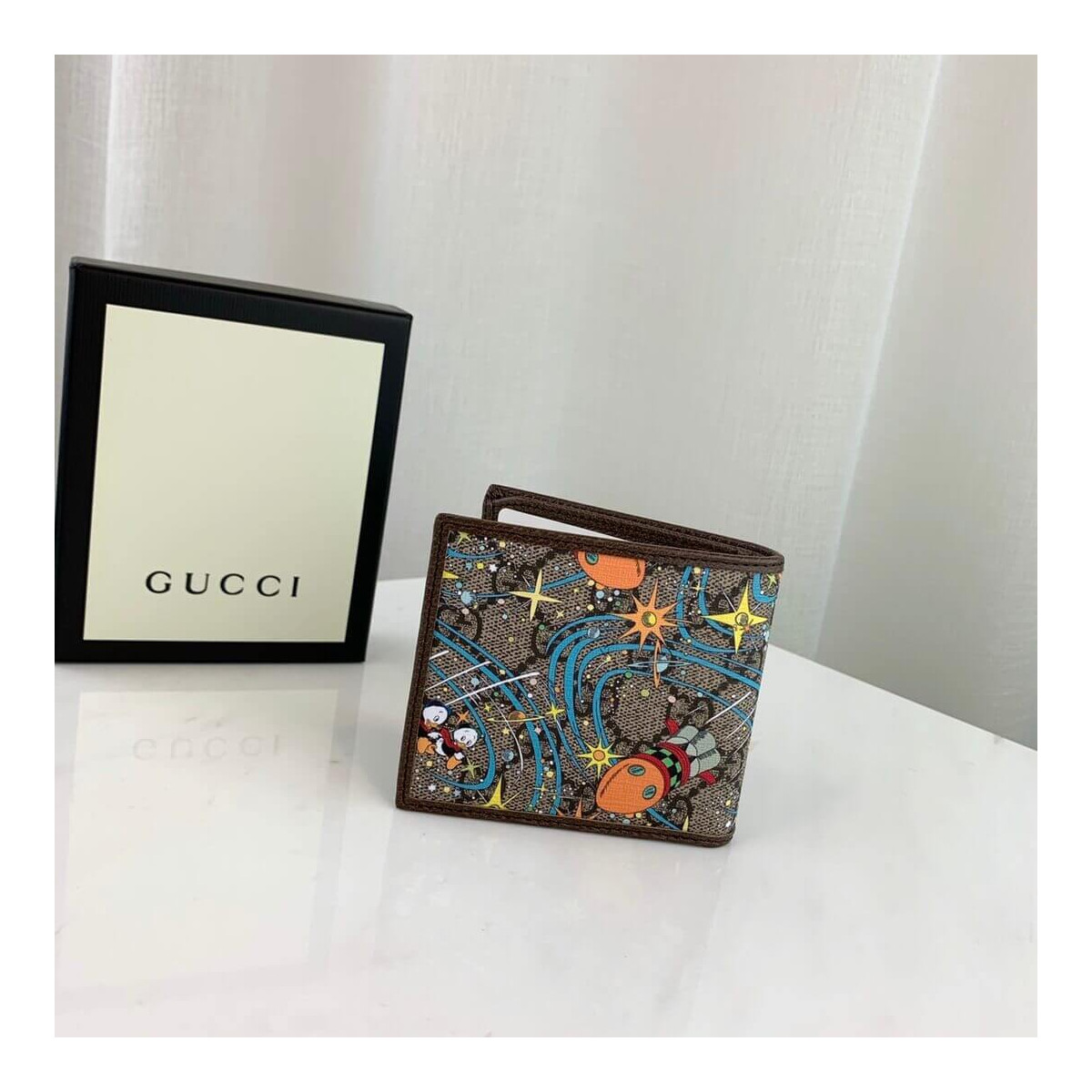 Disney x Gucci Donald Duck Billfold Wallet 647937